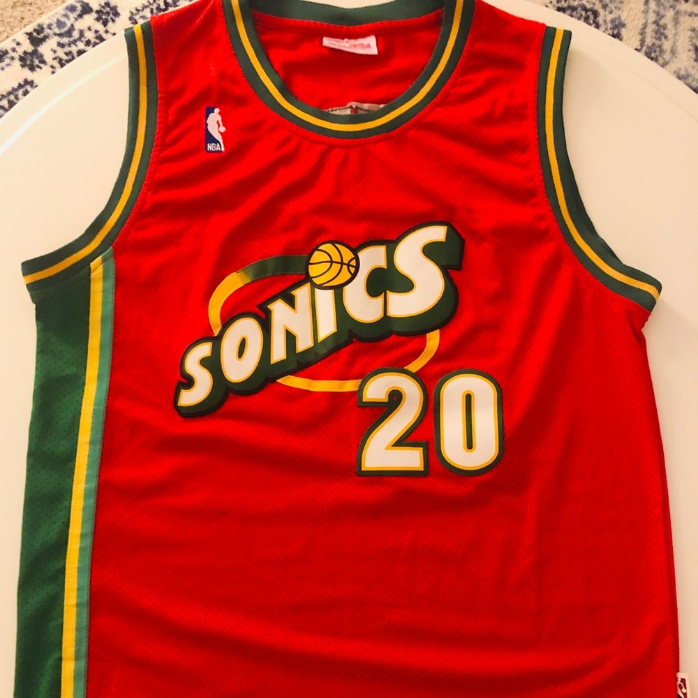 Throwback Gary Payton Sonics Jersey